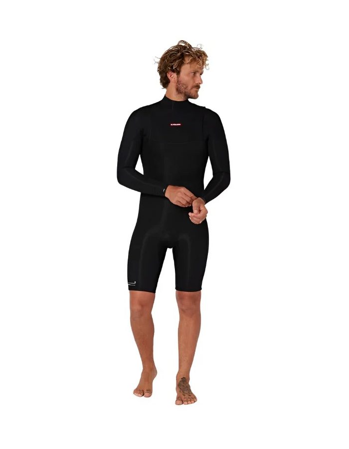 Mens Pro 2/2 Long Armed Springy Blk S