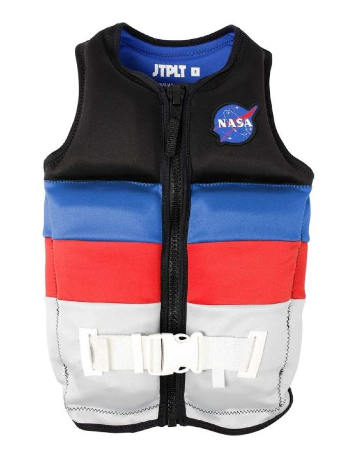 X1 Youth Eco Vest Boys Blk/Blue 8