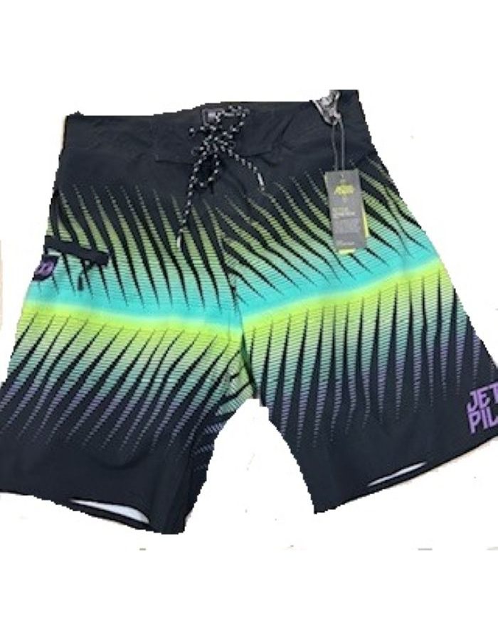 FireStorm Mens Rideshorts Blk/Purple 28