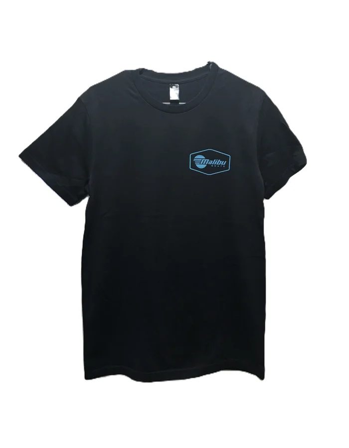 Malibu Simple Summer Mens Tee Teal M