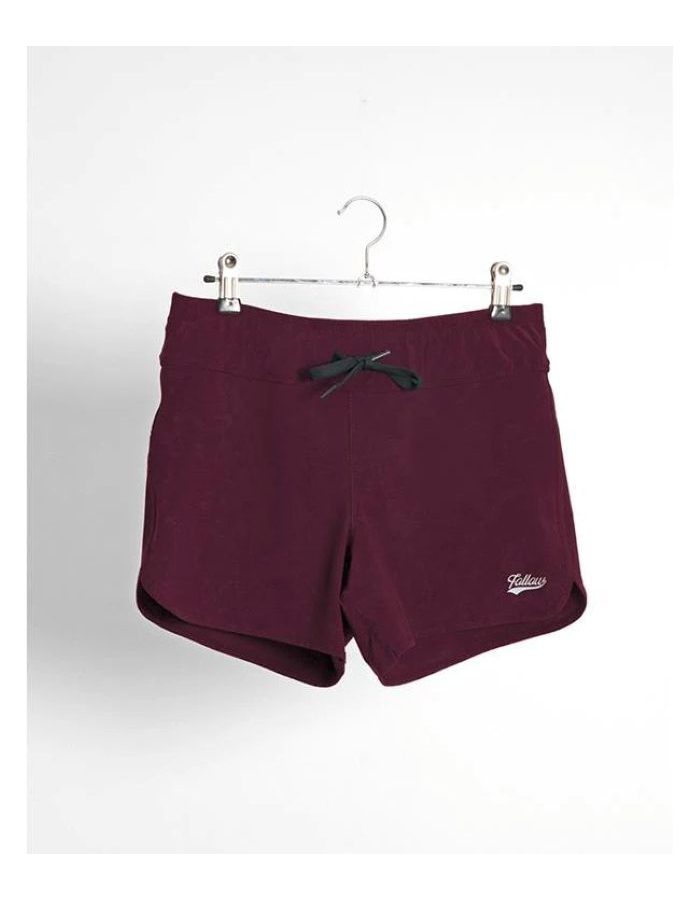 Ladies Pharaoh Ride Shorts Maroon 6