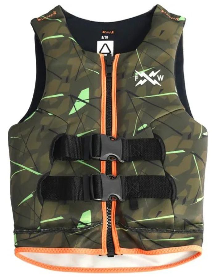 POP Youth Vest Jungle Camo 4-6