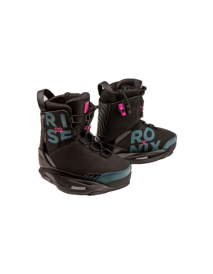 Rise Boot Black/Teal/Pink 6-7