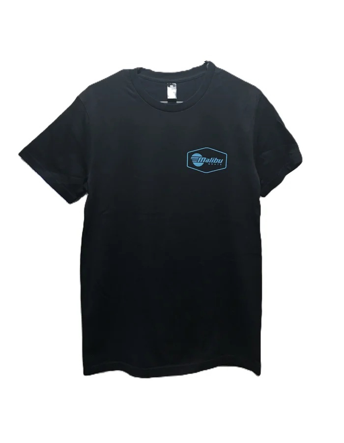Malibu Simple Summer Mens Tee Teal M
